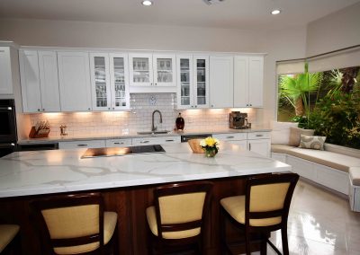 White Shaker Kitchen Weston Hills Weston FL